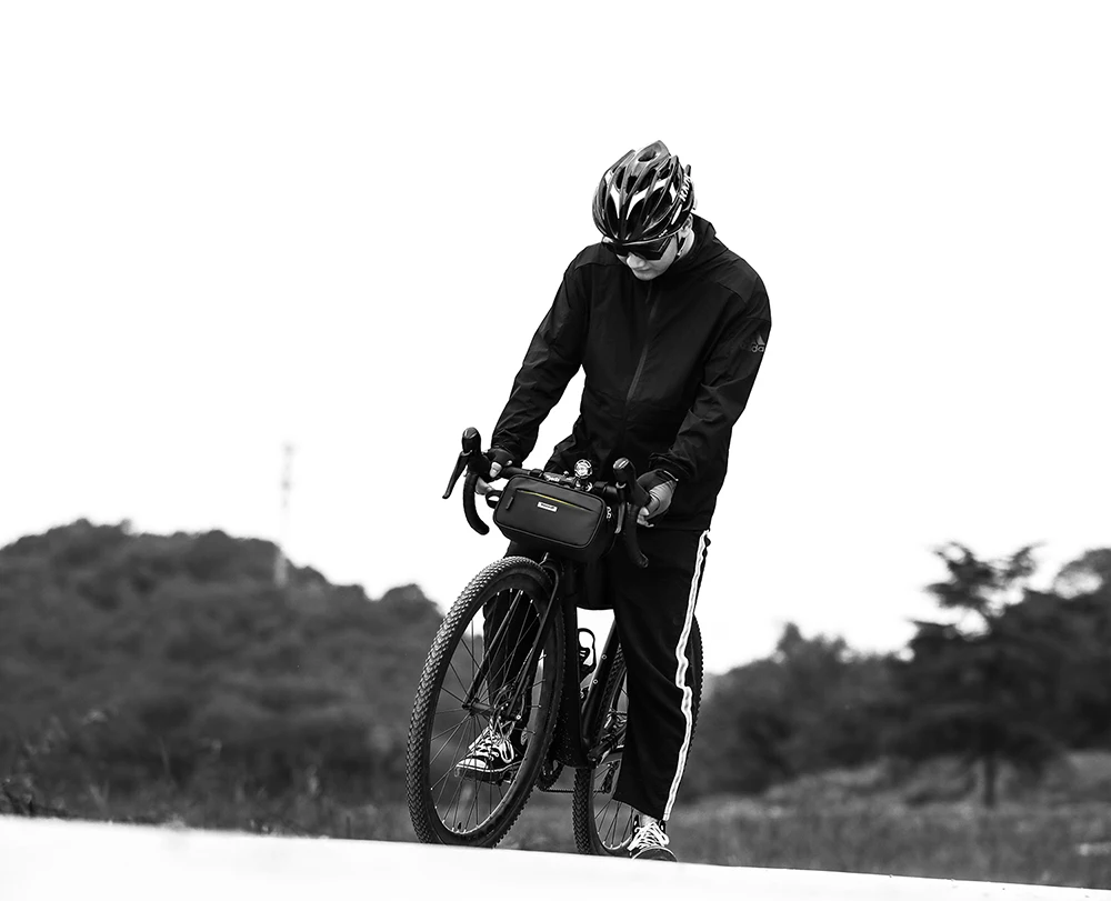 Rhinowalk Handlebar Bag Waterproof Bicycle Bags Frame Pannier Bag Multifunction Portable Shoulder Bag Bike Accessorie