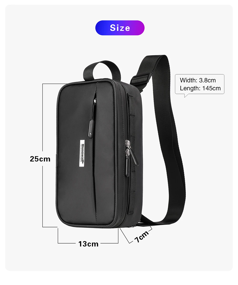 Rhinowalk Handlebar Bag Waterproof Bicycle Bags Frame Pannier Bag Multifunction Portable Shoulder Bag Bike Accessorie