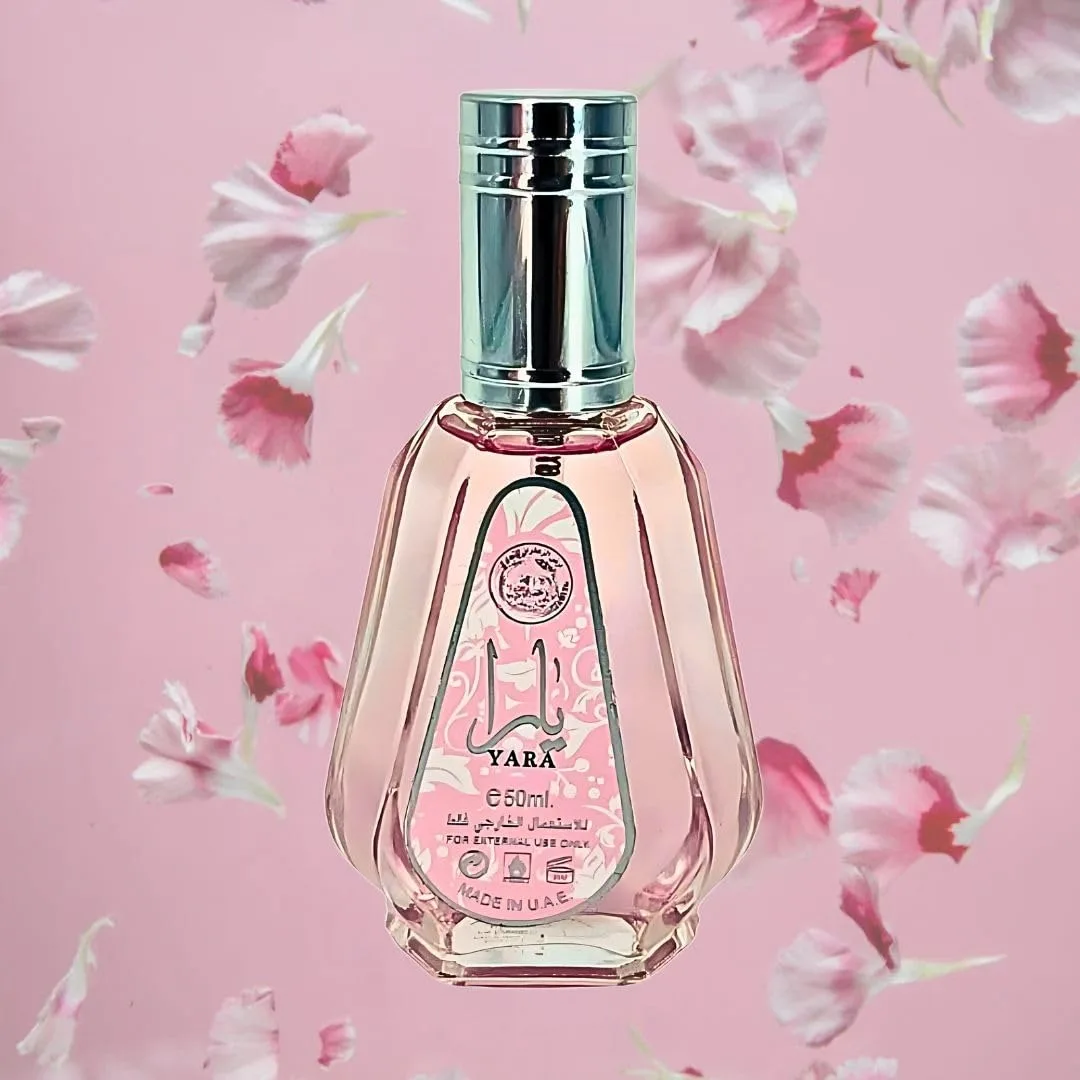 Yara - A Refreshing Floral Scent with a Sweet, Musky, Lasting Finish Eau De Parfum Spray 50ML (1.7 OZ) |