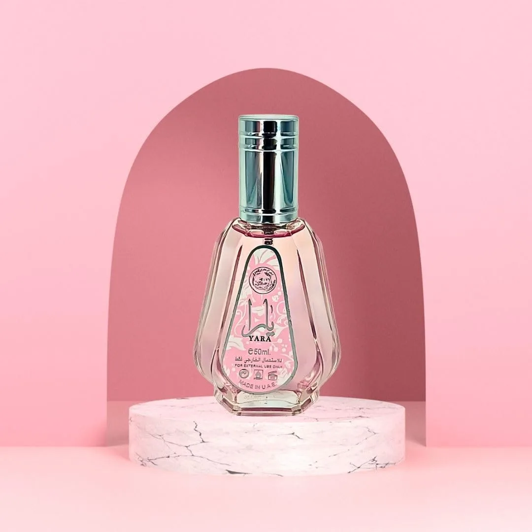 Yara - A Refreshing Floral Scent with a Sweet, Musky, Lasting Finish Eau De Parfum Spray 50ML (1.7 OZ) |
