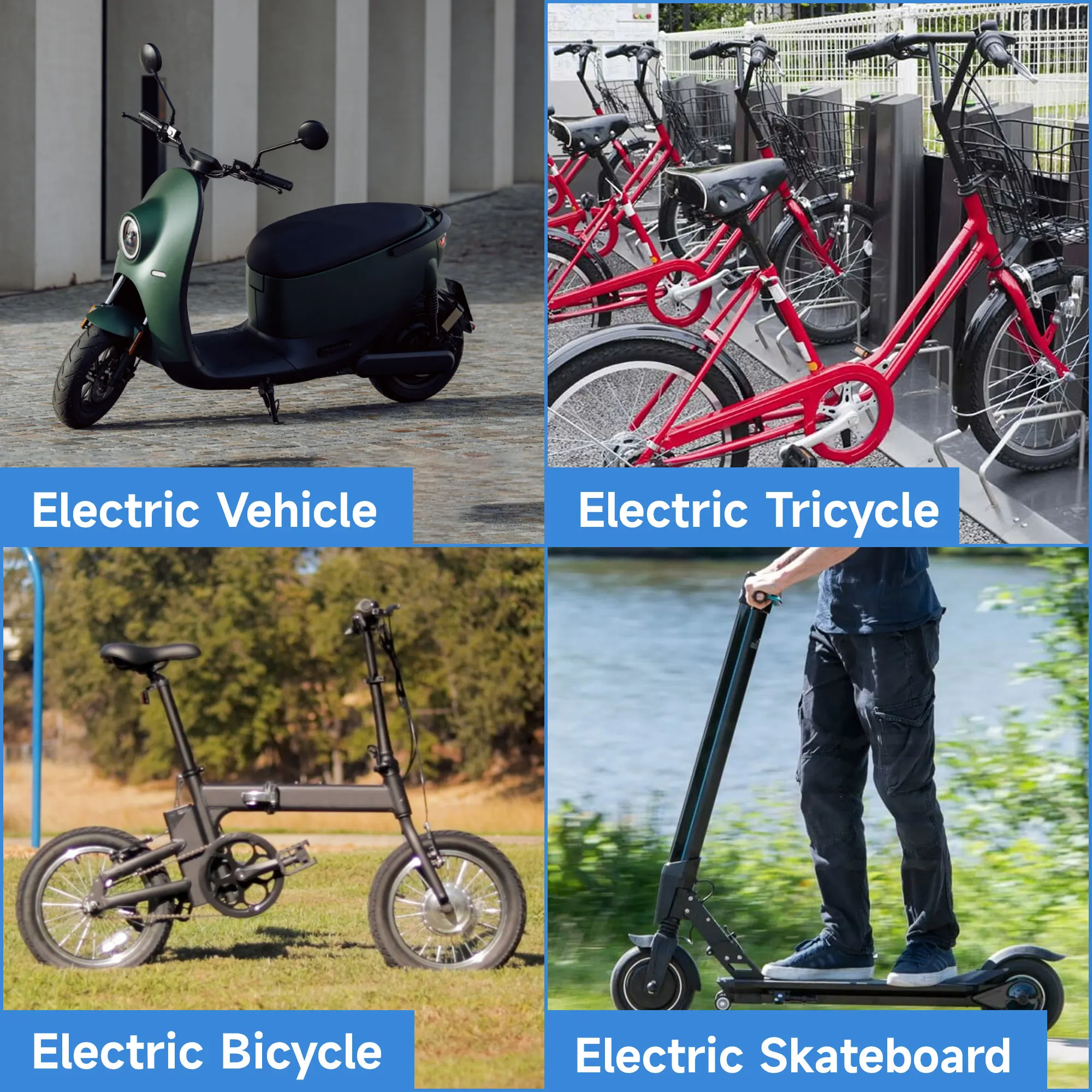 36V 500W Brushless Electric Motor Speed Square Wave Controller(2-Mode) Replacement for Electric Bicycle Scooter