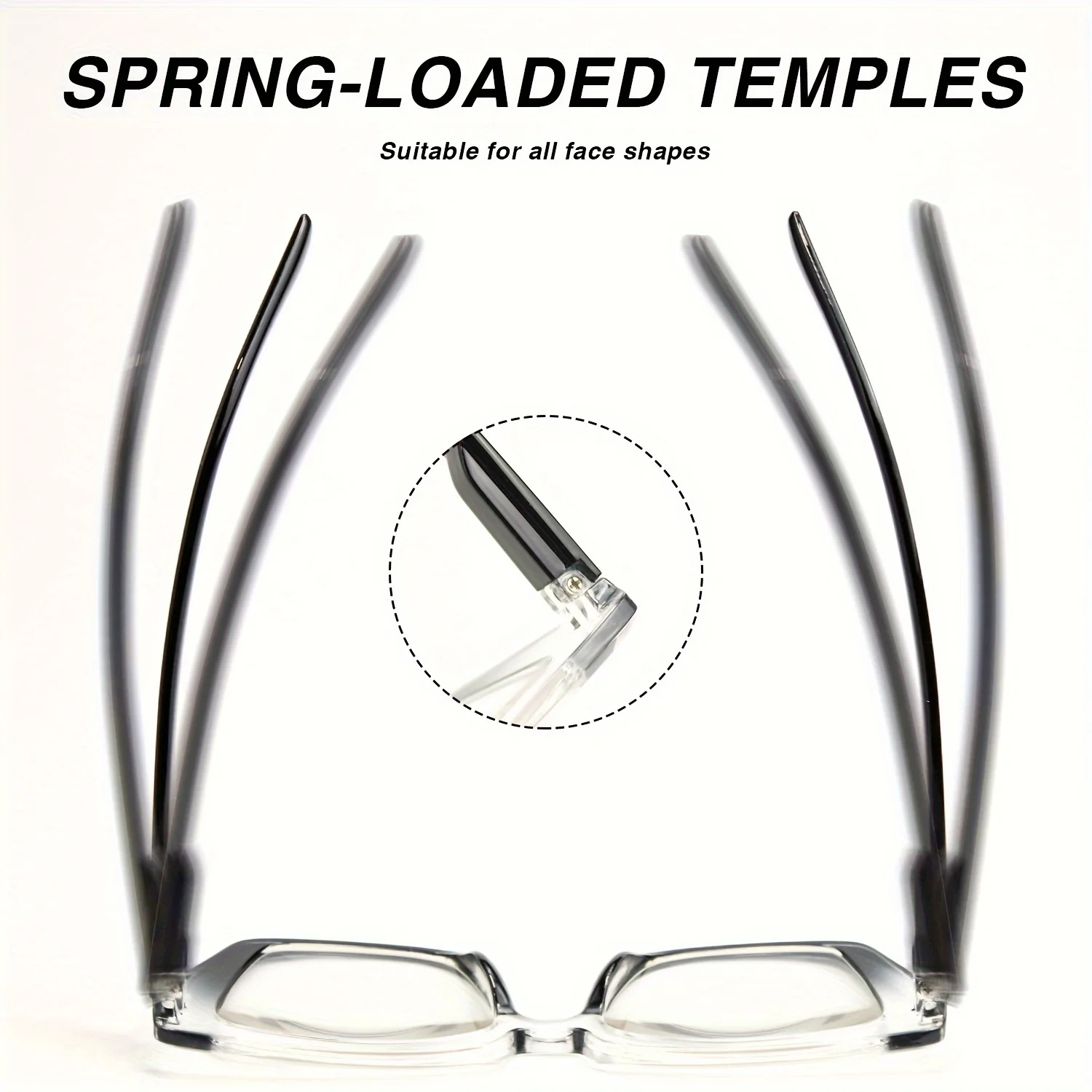 4 Pieces of Retro Trendy Women's Reading Glasses, with Leopard Print and Tortoise Shell Frame, Comfortable Spring Hinge, PC Lenses, 4 Unique Daily Fashion and Reading Styles, Reading Accessories, Reading Glasses, Suitable for Gift Giving