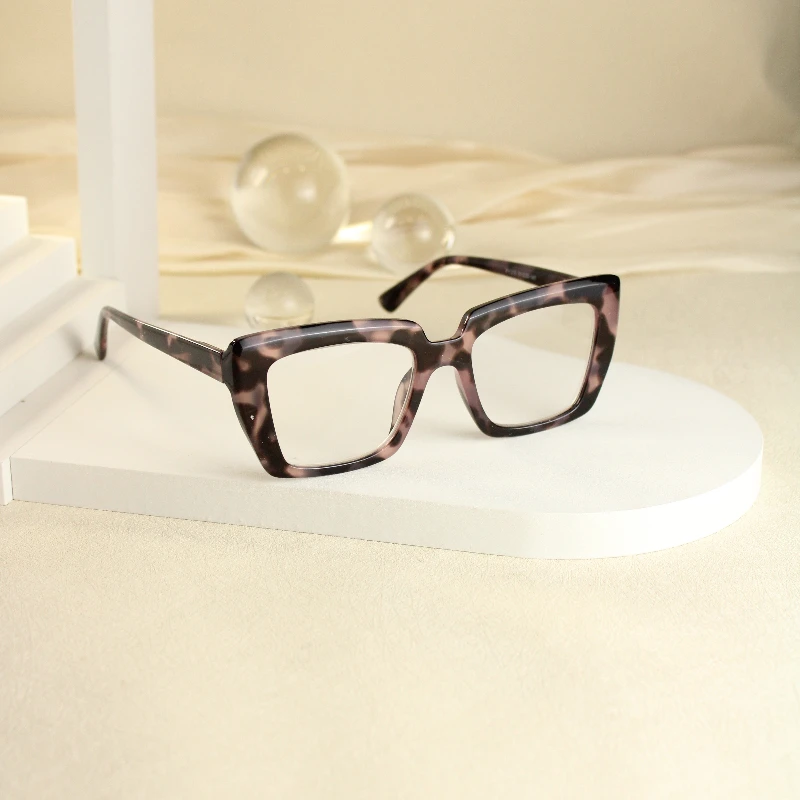 4 Pieces of Retro Trendy Women's Reading Glasses, with Leopard Print and Tortoise Shell Frame, Comfortable Spring Hinge, PC Lenses, 4 Unique Daily Fashion and Reading Styles, Reading Accessories, Reading Glasses, Suitable for Gift Giving