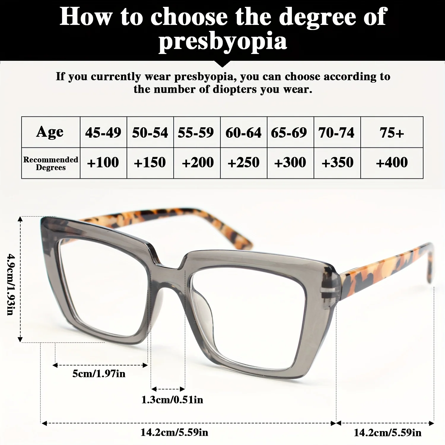 4 Pieces of Retro Trendy Women's Reading Glasses, with Leopard Print and Tortoise Shell Frame, Comfortable Spring Hinge, PC Lenses, 4 Unique Daily Fashion and Reading Styles, Reading Accessories, Reading Glasses, Suitable for Gift Giving