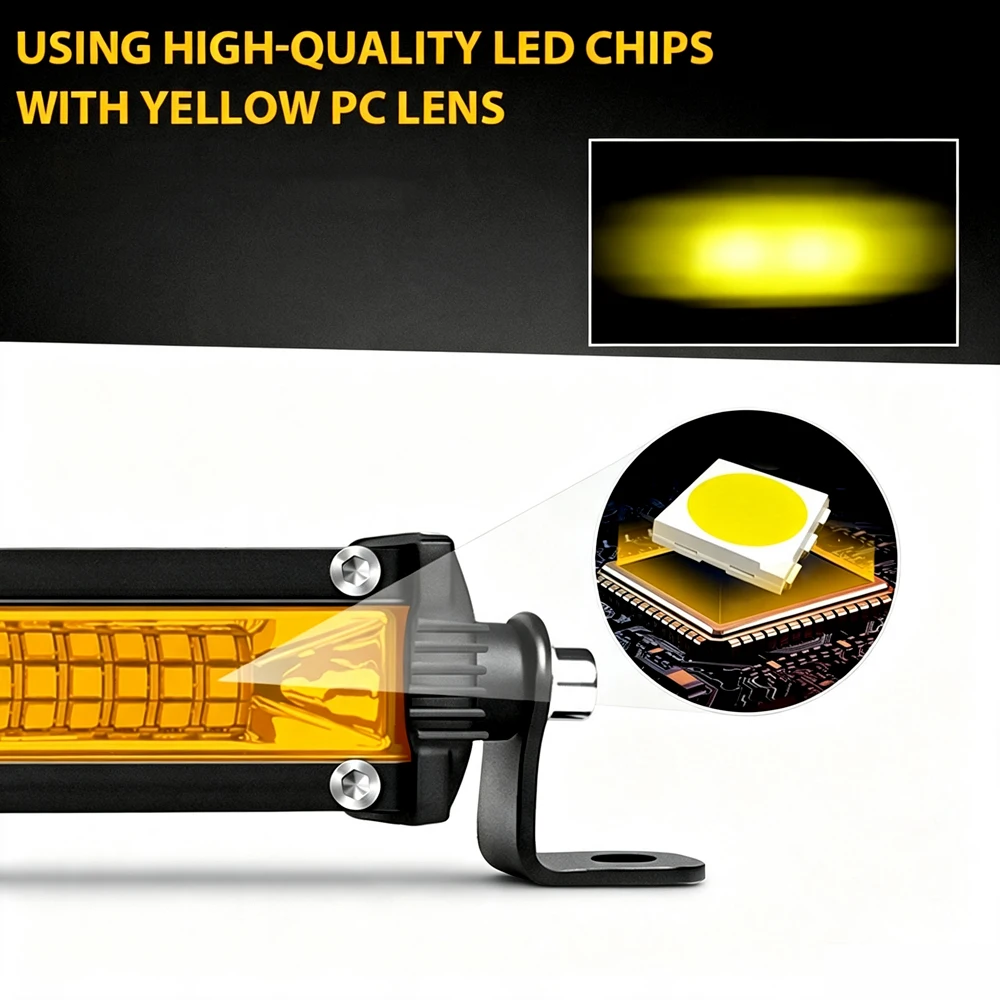 Slim LED light Bar 22Inch Flood Combo Beam Off Road 12V Work Light For Truck ATV SUV Boat Driving Light LED Work Light