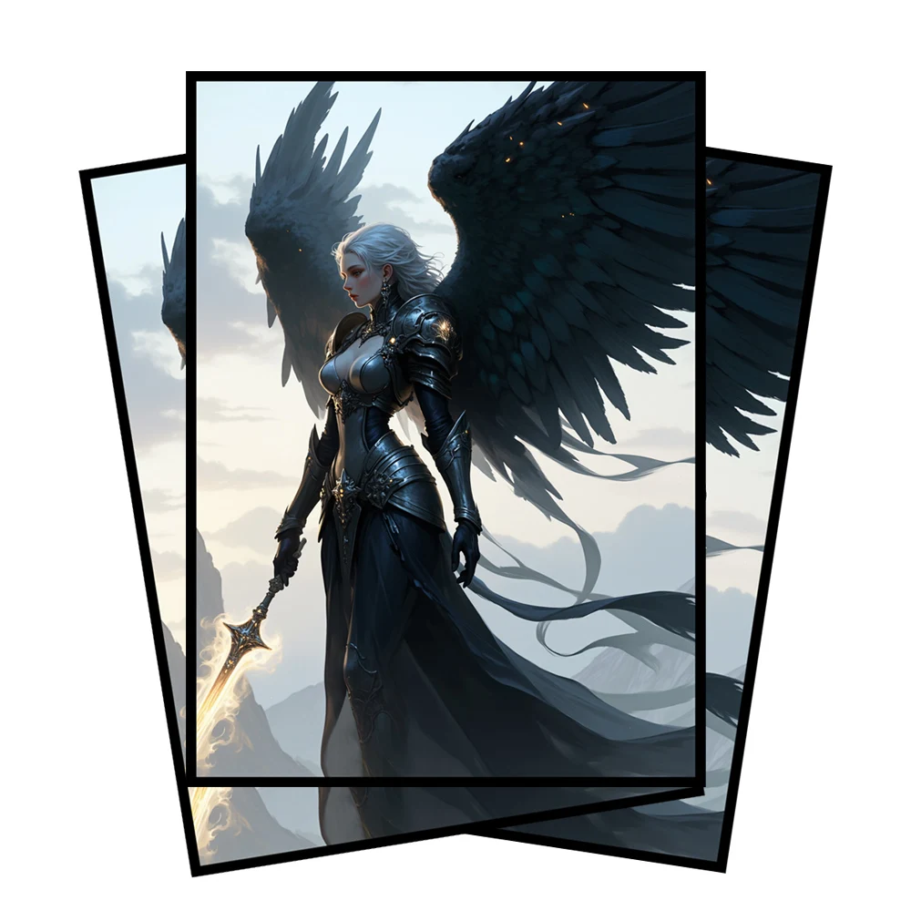 66X91mm 120PCS Matte Anime Card Sleeves Standard Size for MTG/PTCG/PKM TCG Game Trading Card Protector