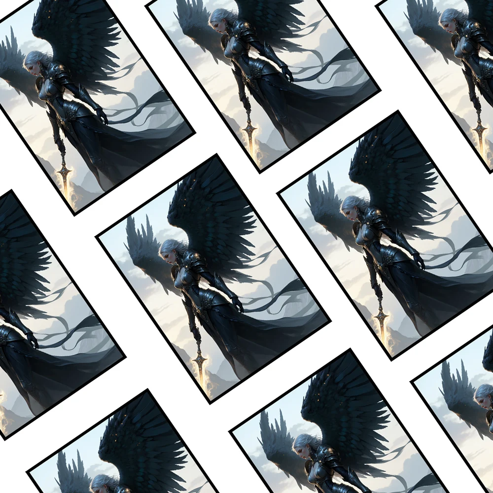 66X91mm 120PCS Matte Anime Card Sleeves Standard Size for MTG/PTCG/PKM TCG Game Trading Card Protector