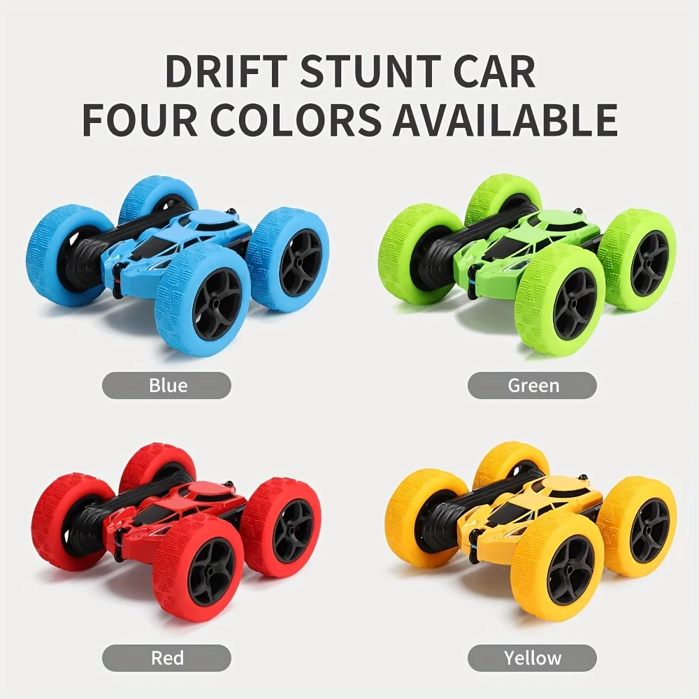 Remote Control Car, 4WD RC Car Toy, 2 Sided 360 Degree Flip Rotating Vehicle, Suitable For Outdoor Parties And Family Fun, Chris