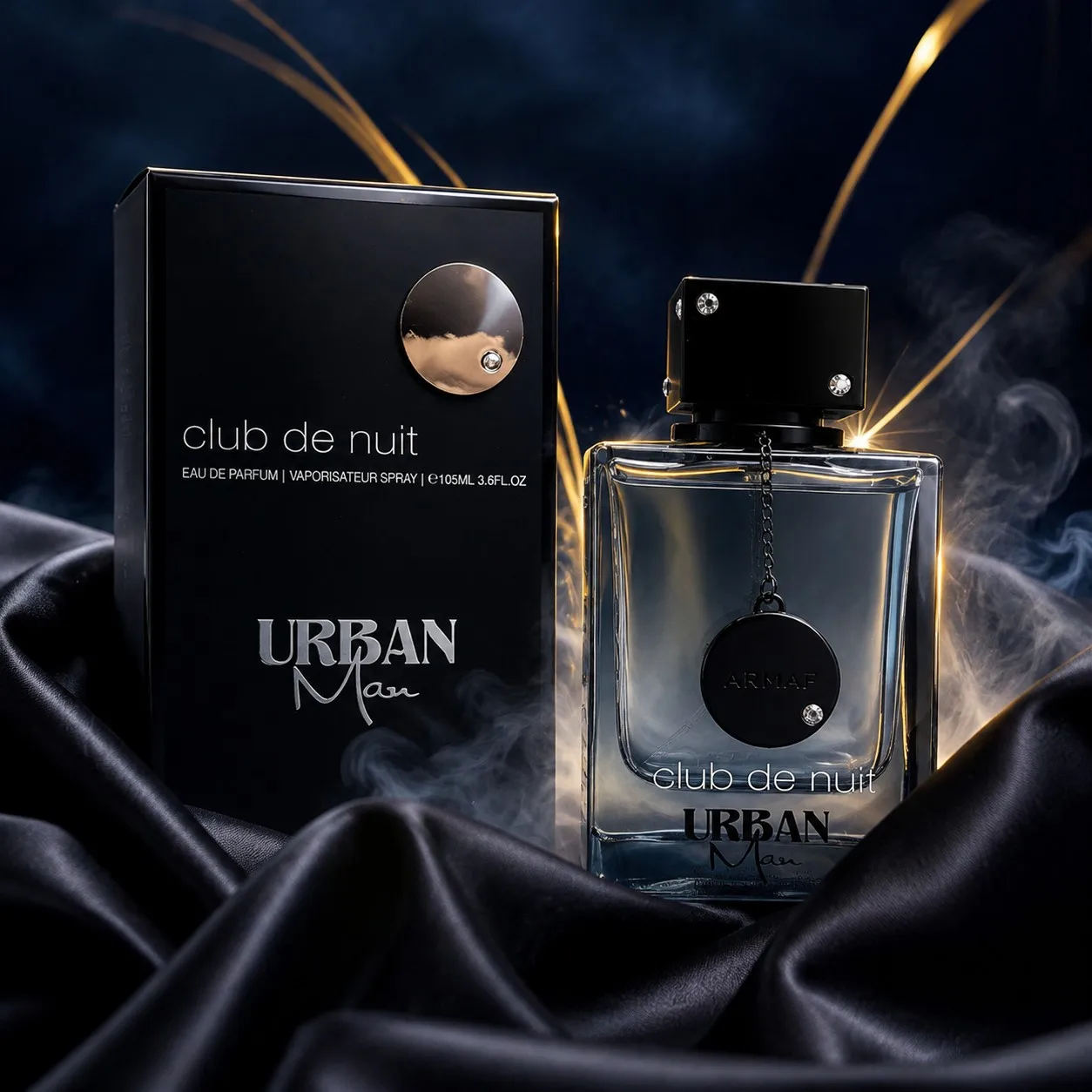 Armaf Club De Nuit Urban for Man Eau De Parfum Spray, 3.6 Ounce