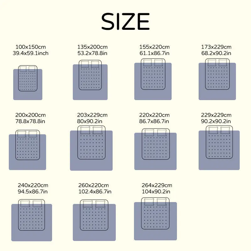 Microfiber-Filled Warm Comforter  Luxurious Soft Thick Bedspread for Bedroom and Hotel Use.