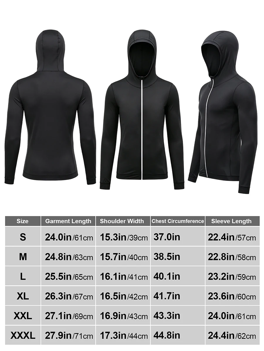 Men's 4 Piece Workout Set, T-Shirt Shorts Leggings Hoodie, Lightweight Quick Dry Breathable Gym Set, Ships from US