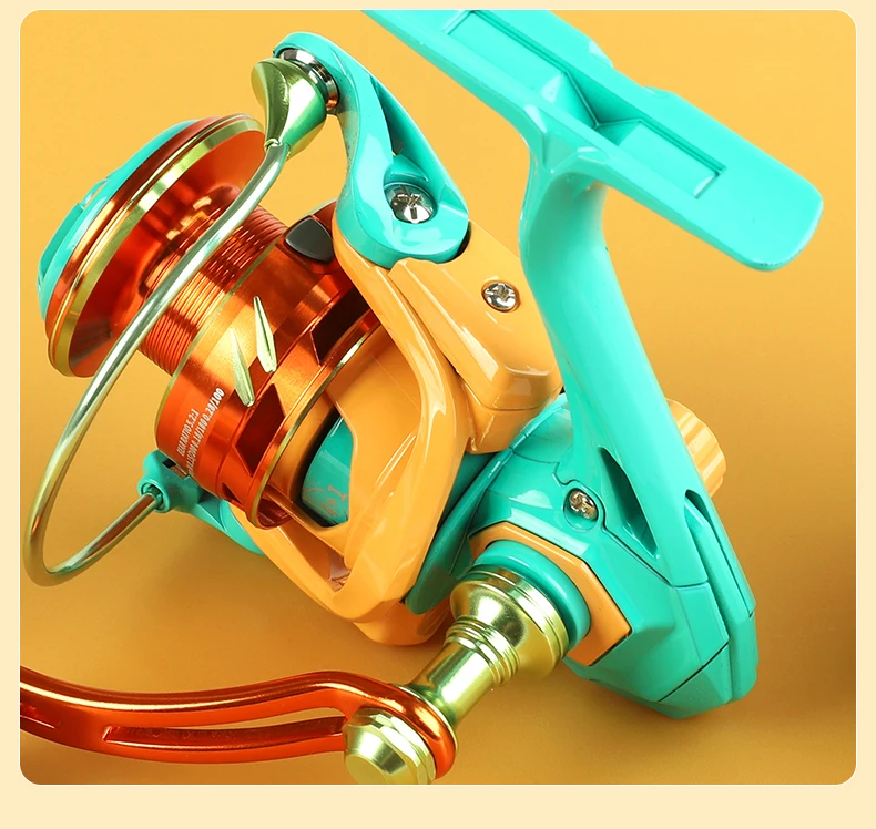 BILLINGS Spinning Reel 10KG Max Drag 5.2:1 Gear Ratio,CNC Rocker,Metal Spool Professional Fishing Reels Ideal for Freshwater & Saltwater Bass Trout Fishing