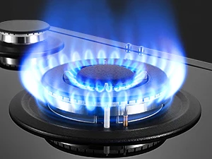 30 Inch Gas Cooktop 5-Burner Black Glass Built-In Stove Top Natural Gas/LPG Convertible for Kitchen