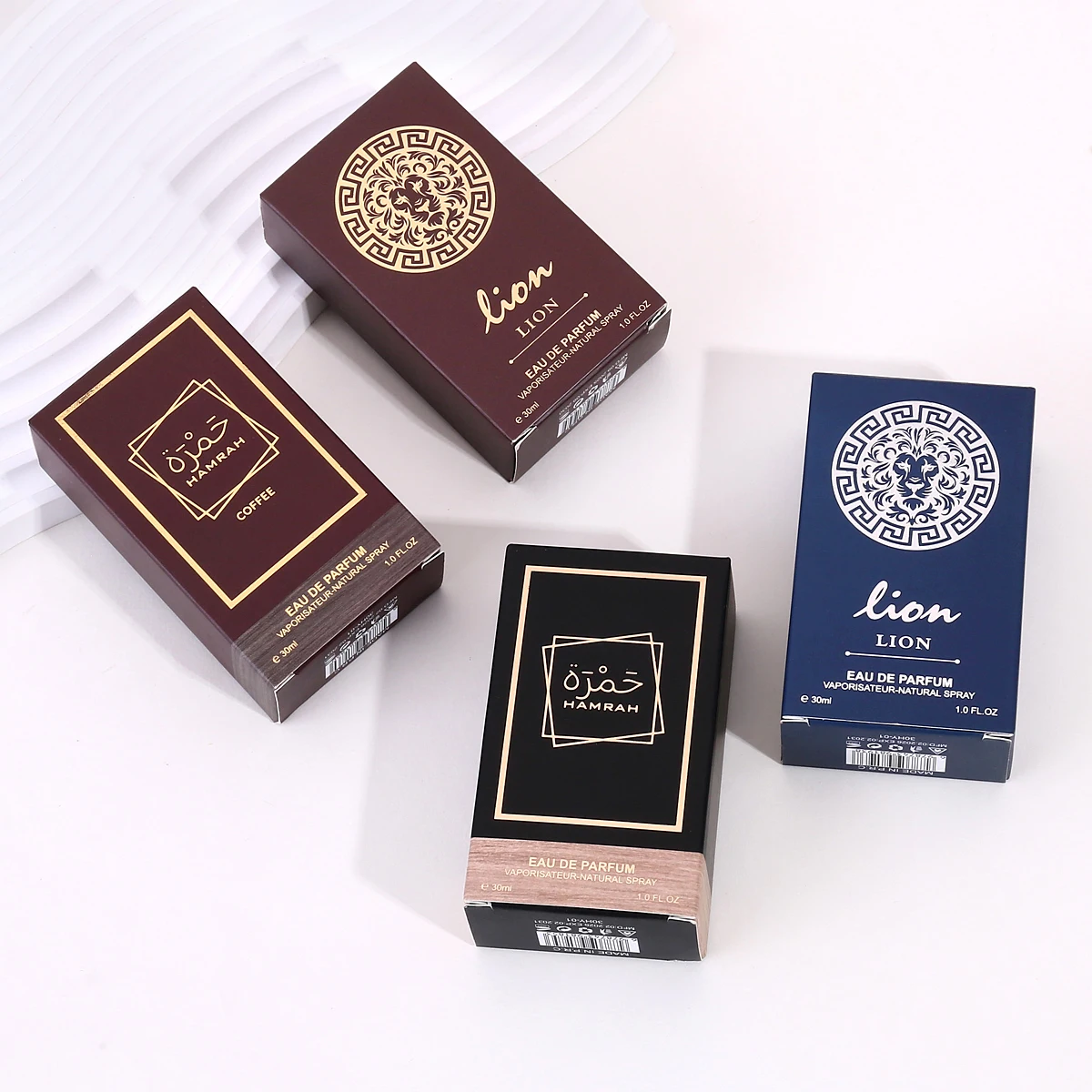 30ml Arabic Eau De Parfum Lion Hamrah Series Long Lasting Fragrance Spray For Men Women Dubai Luxury Perfume Fresh Woody Scent Body Spray Gift