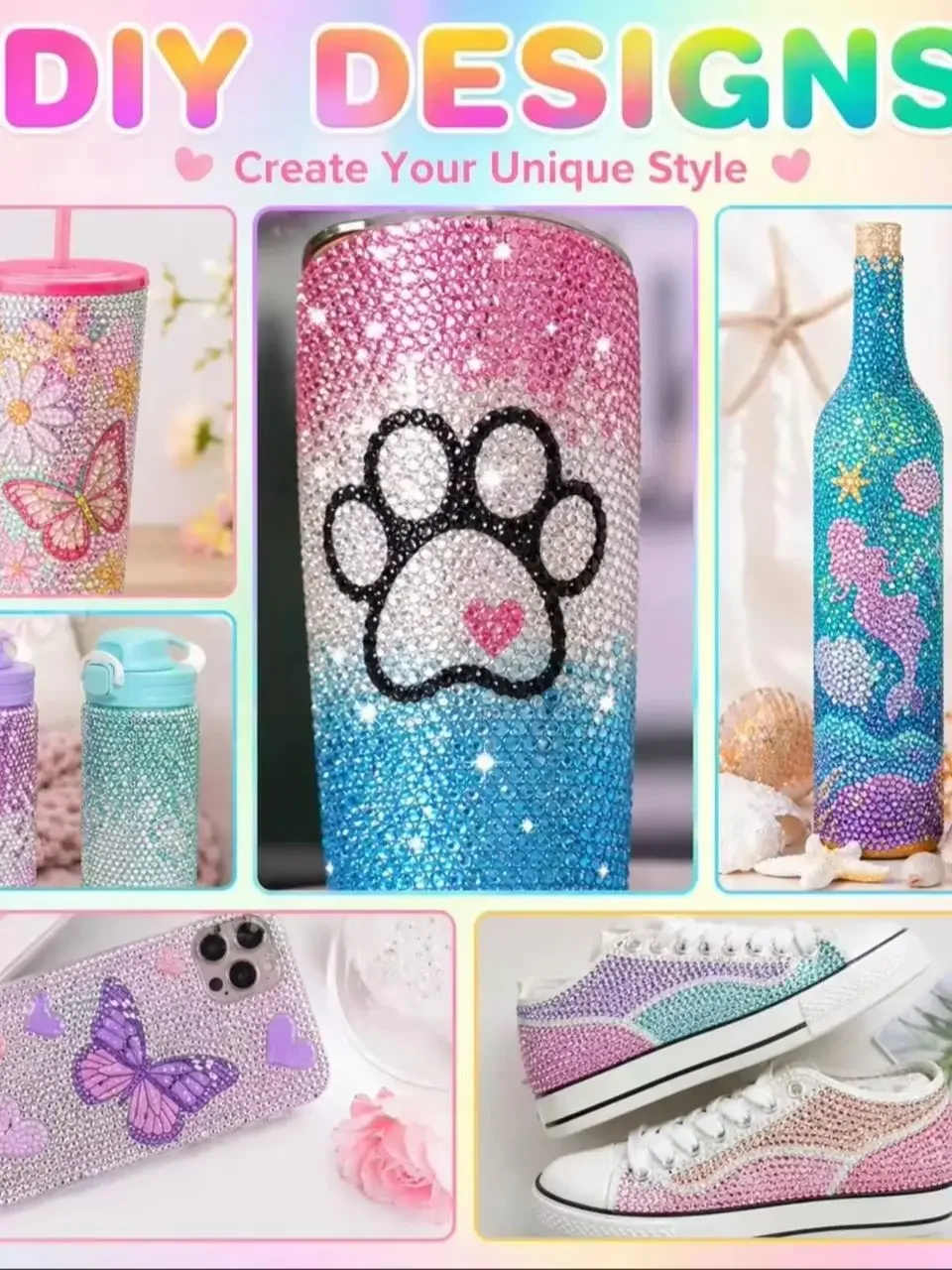 40 Colors Resin Rhinestone Bedazzling Kit 3mm Small, Jelly Rhinestone Kit for Bedazzling Flatback Gems, for Clothes Nail Book Di