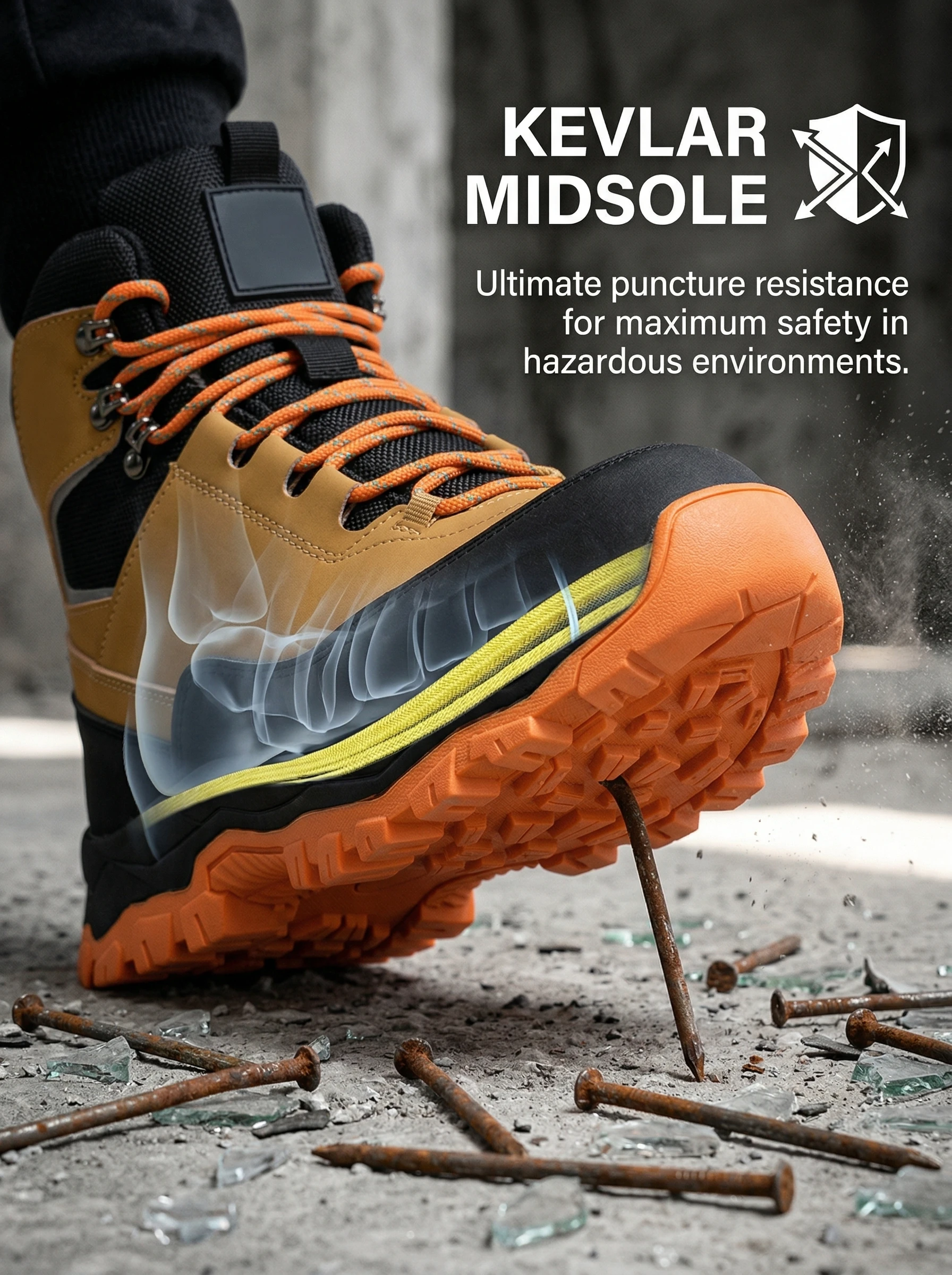 All Season Industrial Safety Shoes for Men Women Steel Toe Sneakers with Impact Resistant Steel Toe Cap Lightweight Comfortable Design for Construction Work Wear Resistant Durable for Daily Labor Full Sizes Perfect Labor Day Gift for Workers