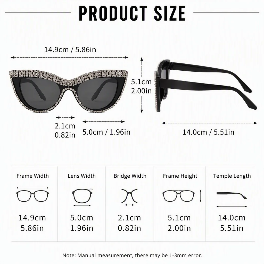 New Arrival Vintage Cat Eye Sunglasses For Women Men Round Sun Glasses Female Oval Eyewear Sunglasses Male Female Eyeglasses