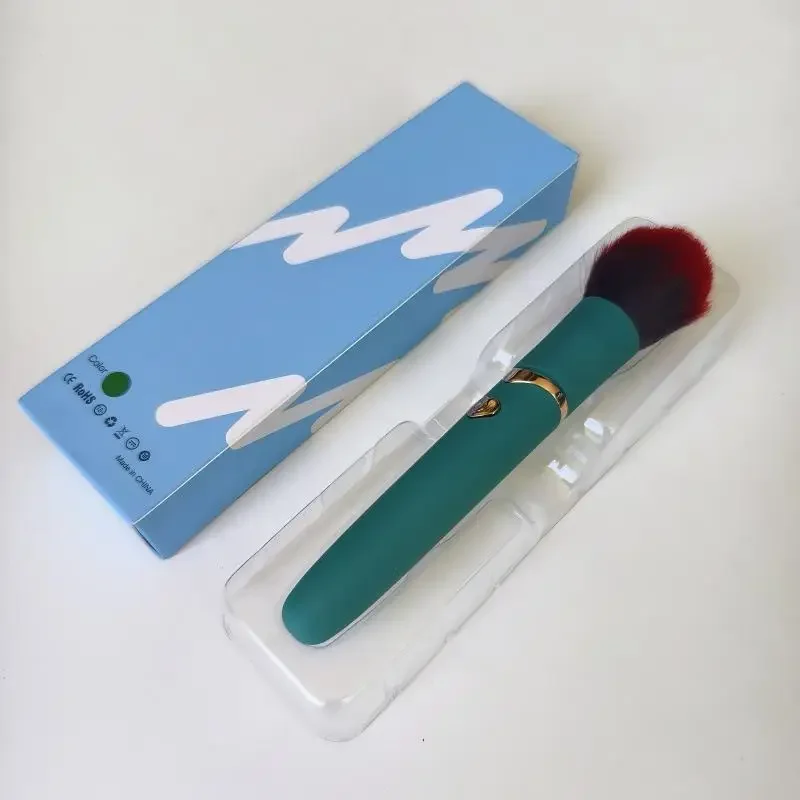 10 Gear Electric Makeup Brush, USB Rechargeable Cosmetic Brush Vibration Makeup Brush For Liquid Powder Blusher Concealer