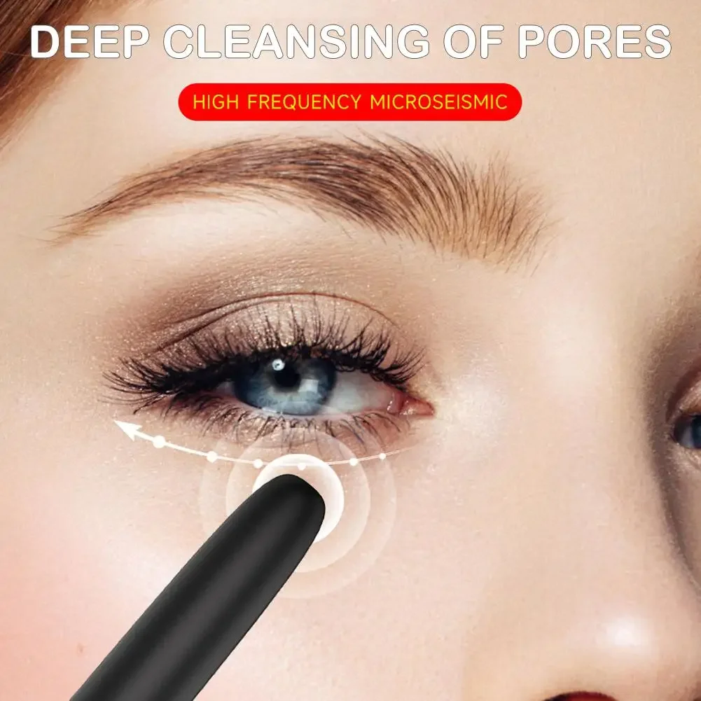 10 Gear Electric Makeup Brush, USB Rechargeable Cosmetic Brush Vibration Makeup Brush For Liquid Powder Blusher Concealer