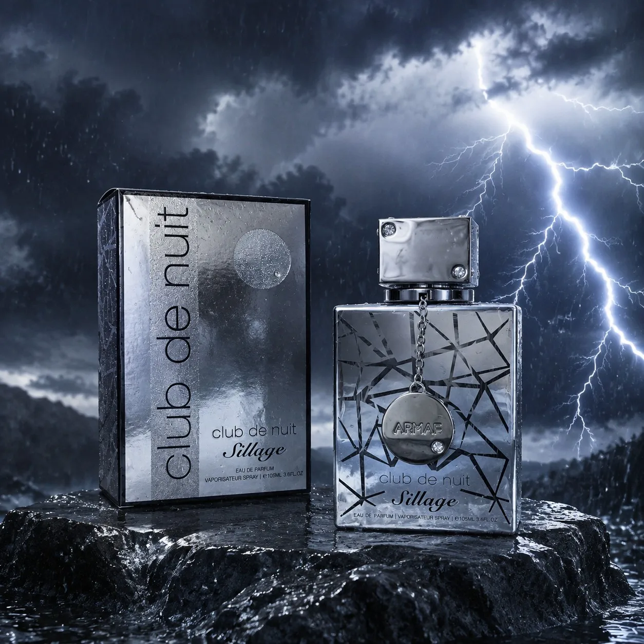 Armaf Club De Nuit Sillage for Unisex Eau De Parfum Spray, 3.6 Ounce