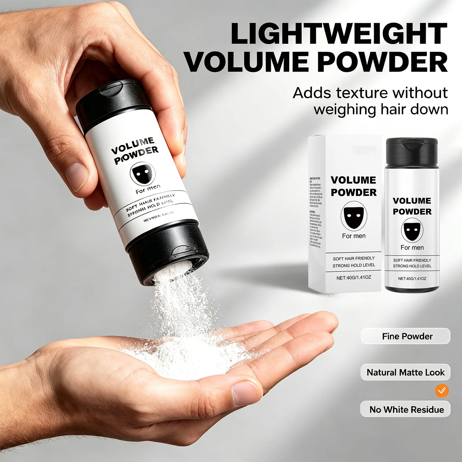 Volumizing Dry Shampoo Powder – Oil Control & Refreshing, No Wash Fluffy Hair Powder for Fine Hair, Long-Lasting Volume & Styling Enhancement, Salon Volumizing Hair Treatment