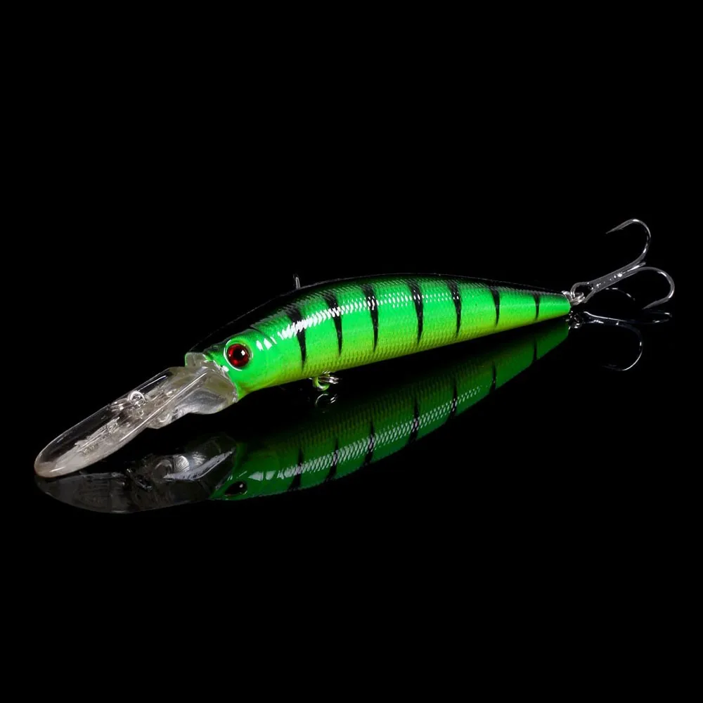 10pcs Minnow Deep Fishing Lure Hard Bait Artificial Bait 14.5cm 14.5g
