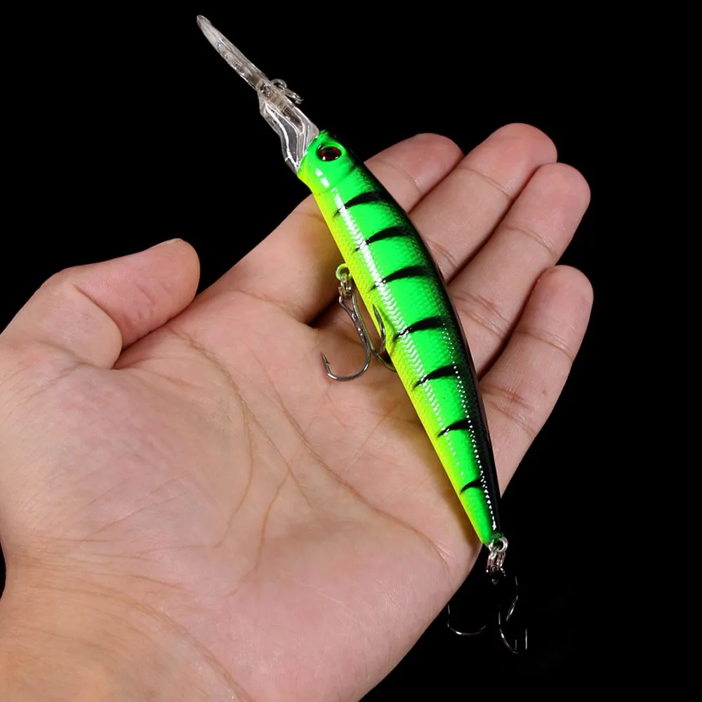 10pcs Minnow Deep Fishing Lure Hard Bait Artificial Bait 14.5cm 14.5g