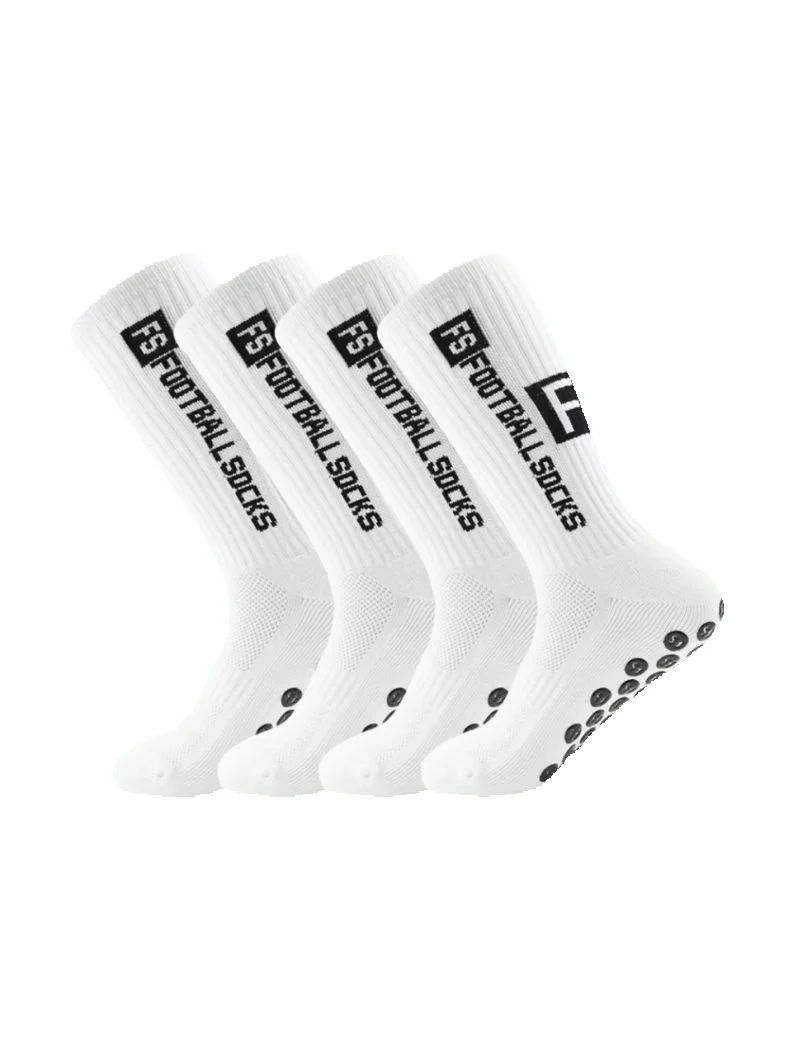 Athletic Grip Socks 4 Pairs High-Elastic Sports Grip Socks for Men Women Soccer Training Games Essential Gear 2026