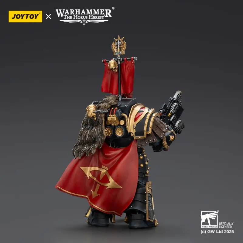 JOYTOY Warhammer The Horus Heresy Sons of Horus Legion Cataphractii Praetor with Combi-Melta and Power Maul Collection Gift
