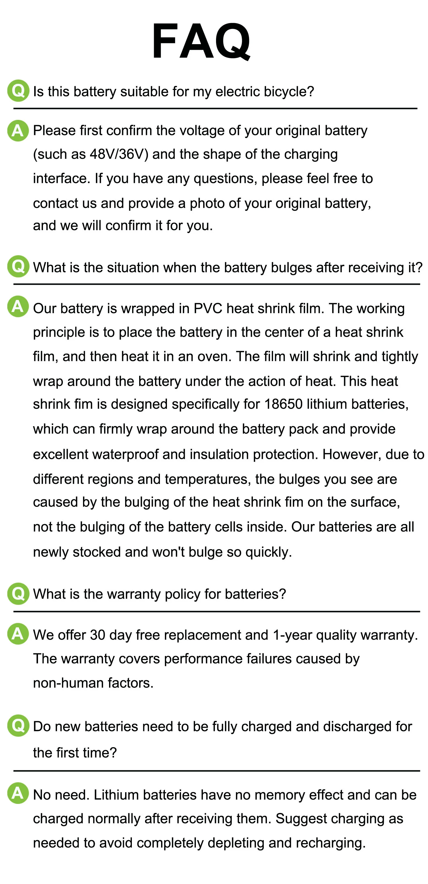 Brand+ Genuine Aleaivy 48V 10Ah 18650 13S4P Li-ion Battery Pack With 2A Charger And 30A BMS For 250W~1000W 48v Bicycle/Scooter