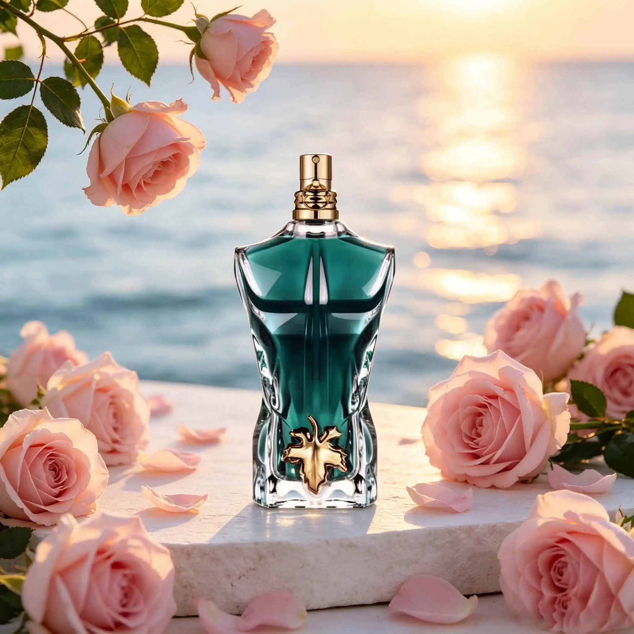 Jean Paul Gaultier Le Beau Opens With Fresh Coconut, Mixed With Juicy Pear And Warm Woody Notes. Soft And Transparent Scent With Tropical Vibe, Perfect For Spring And Summer.