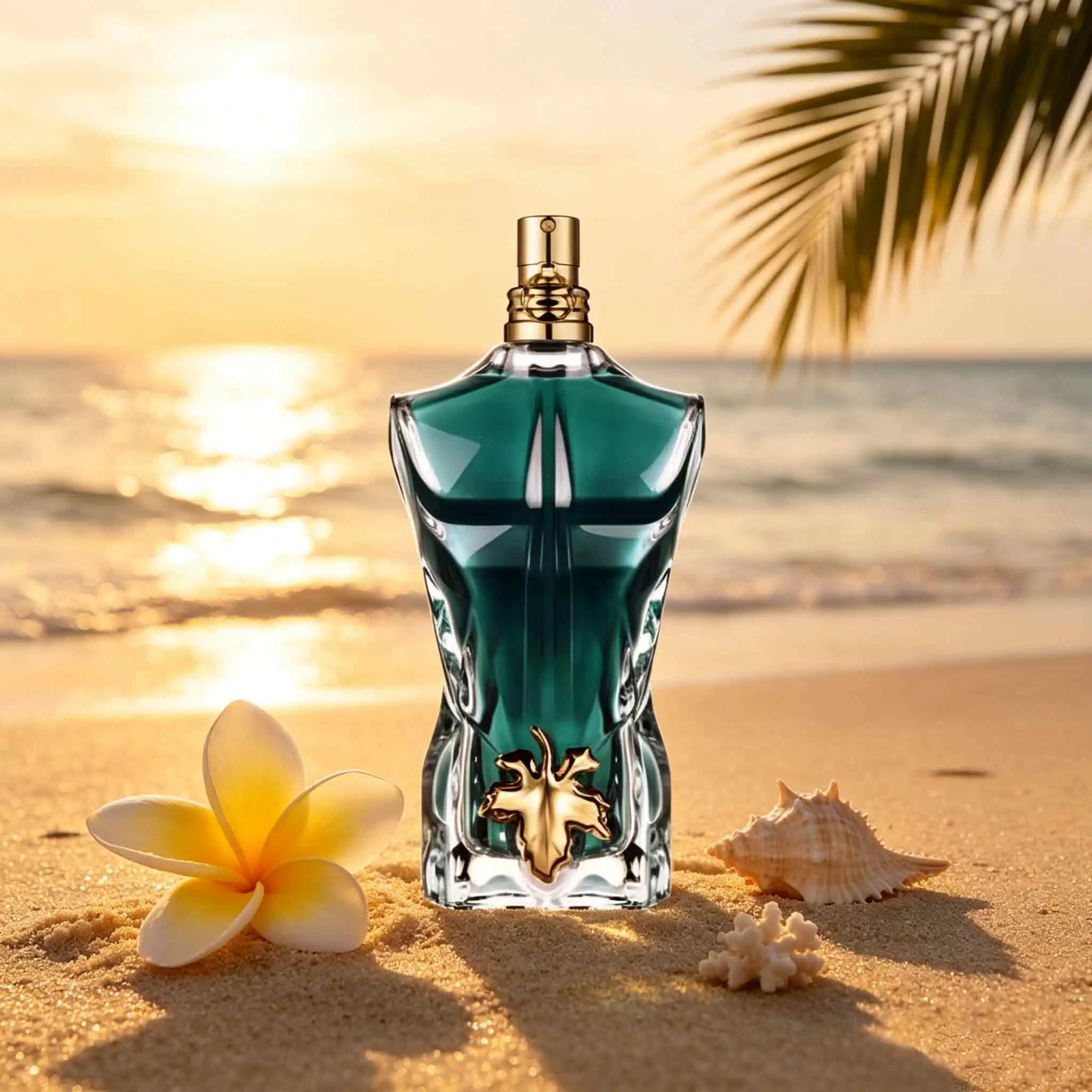 Jean Paul Gaultier Le Beau Opens With Fresh Coconut, Mixed With Juicy Pear And Warm Woody Notes. Soft And Transparent Scent With Tropical Vibe, Perfect For Spring And Summer.