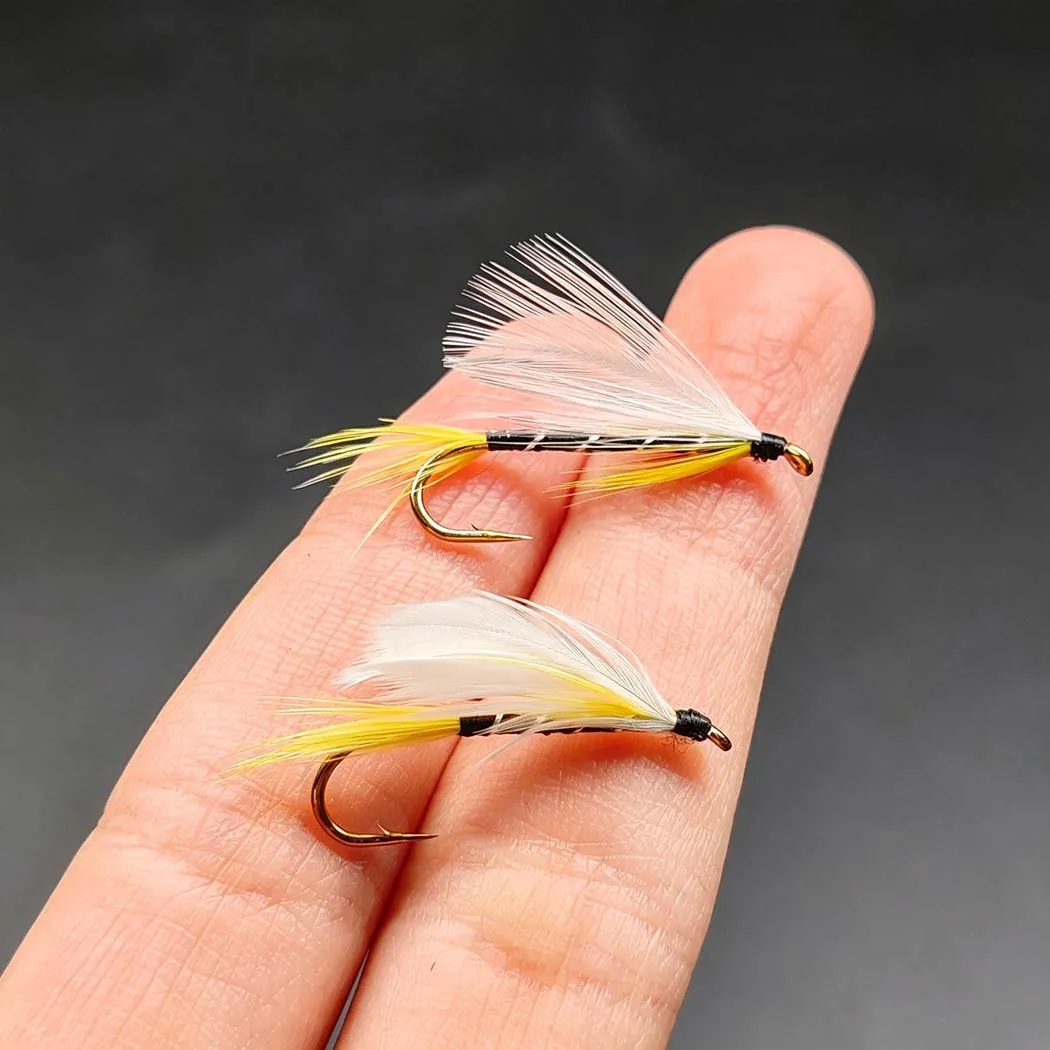Fly Fishing Flies Kit-2 Boxes Bundle(Total 82Pcs Flies)Fly Assortment Trout Bass Fishing with Fly Box with Dry/Wet Flies, Nymphs