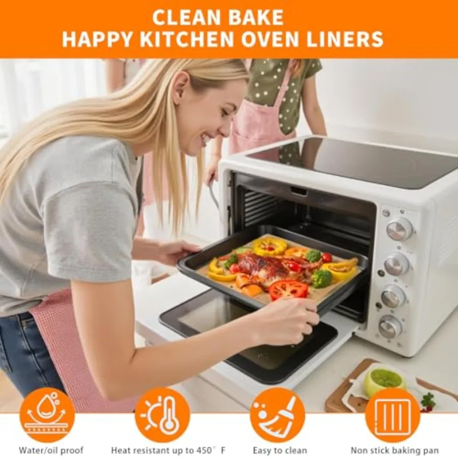 Air Fryer Liners for Kitchen Use, Unbleached Parchment Paper, Natural Brown, Non-Stick Heat-Resistant up to 428F, 9x11 Inch Rec