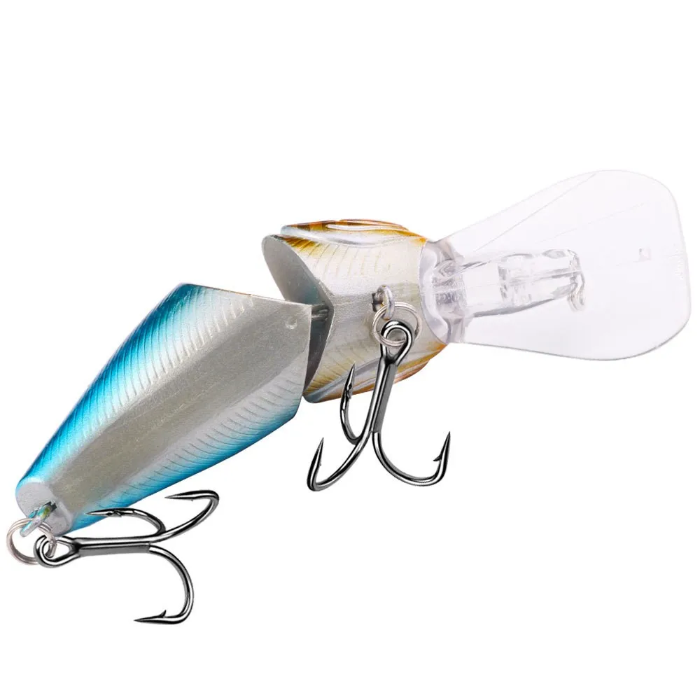 6pcs Crankbait Fishing Lures Hard Bait Swimbait Artificial Bait 8.5cm 14.3g