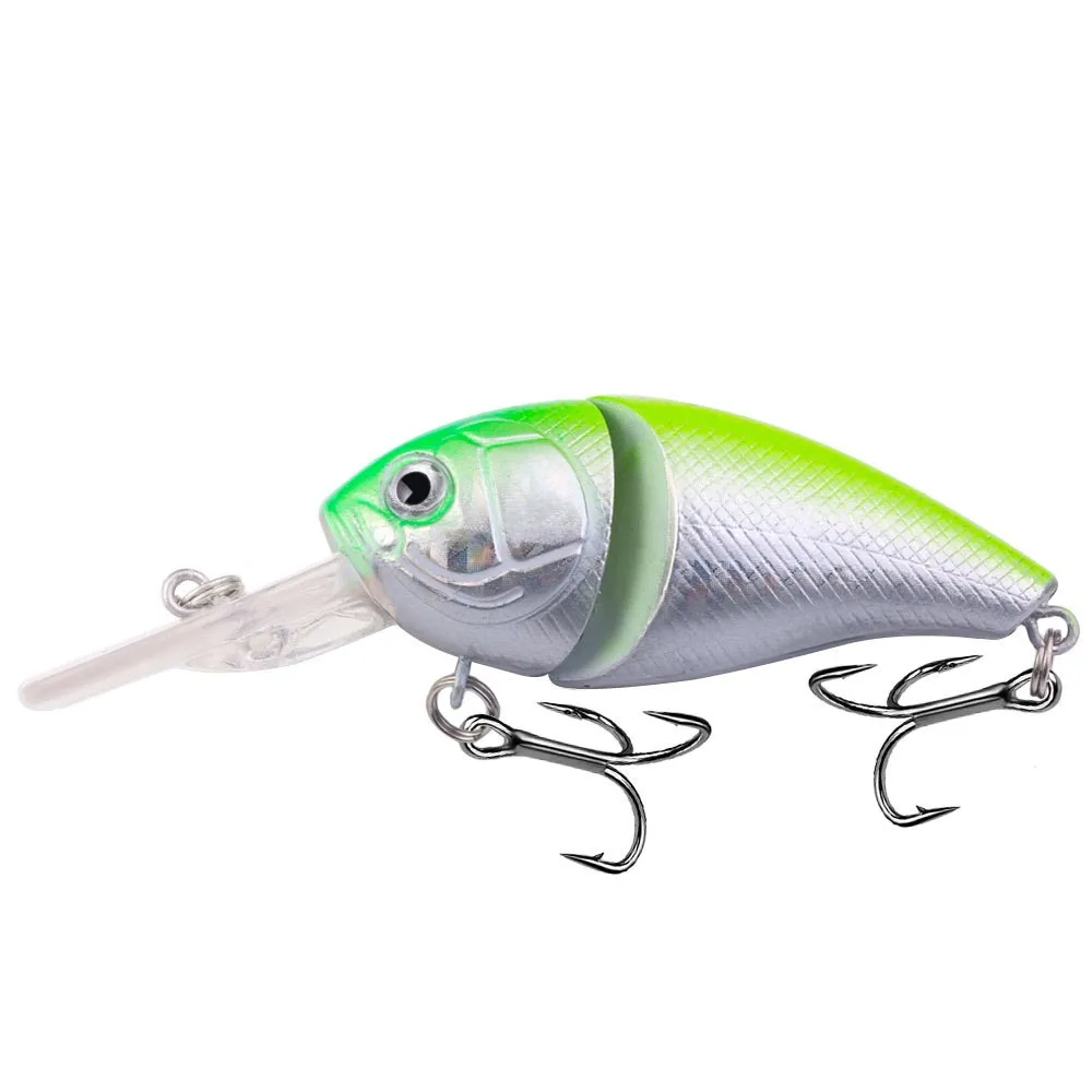 6pcs Crankbait Fishing Lures Hard Bait Swimbait Artificial Bait 8.5cm 14.3g
