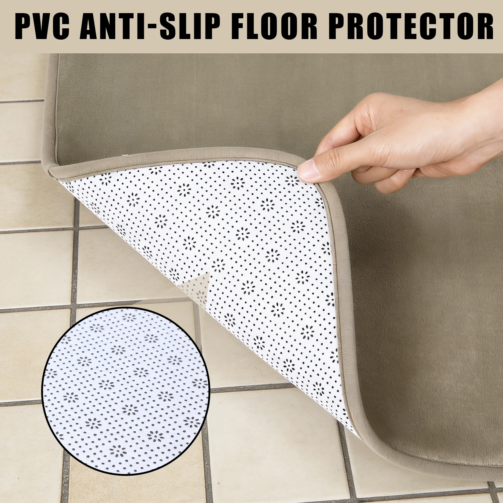 3-Piece Microfiber Bath Rug Set, Soft Non-Slip Washable Bathroom Mats for Shower Toilet Sink Wet Floor