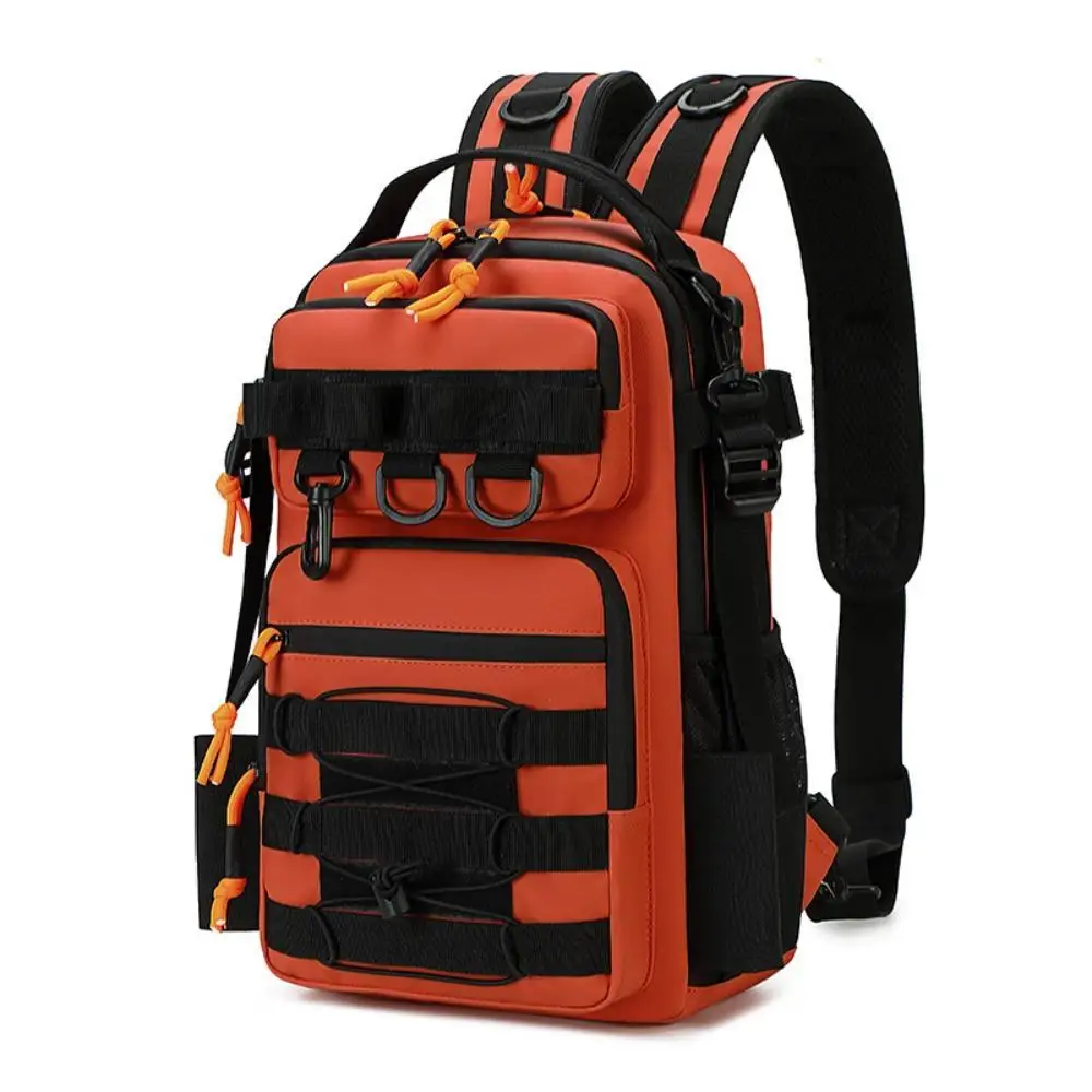 JSERYISGN Convertible Outdoor Gear Bag, Unisex Multi-Functional Travel Pack for Athletic Hiking & Fishing - Waist, Chest, and Shoulder Bag