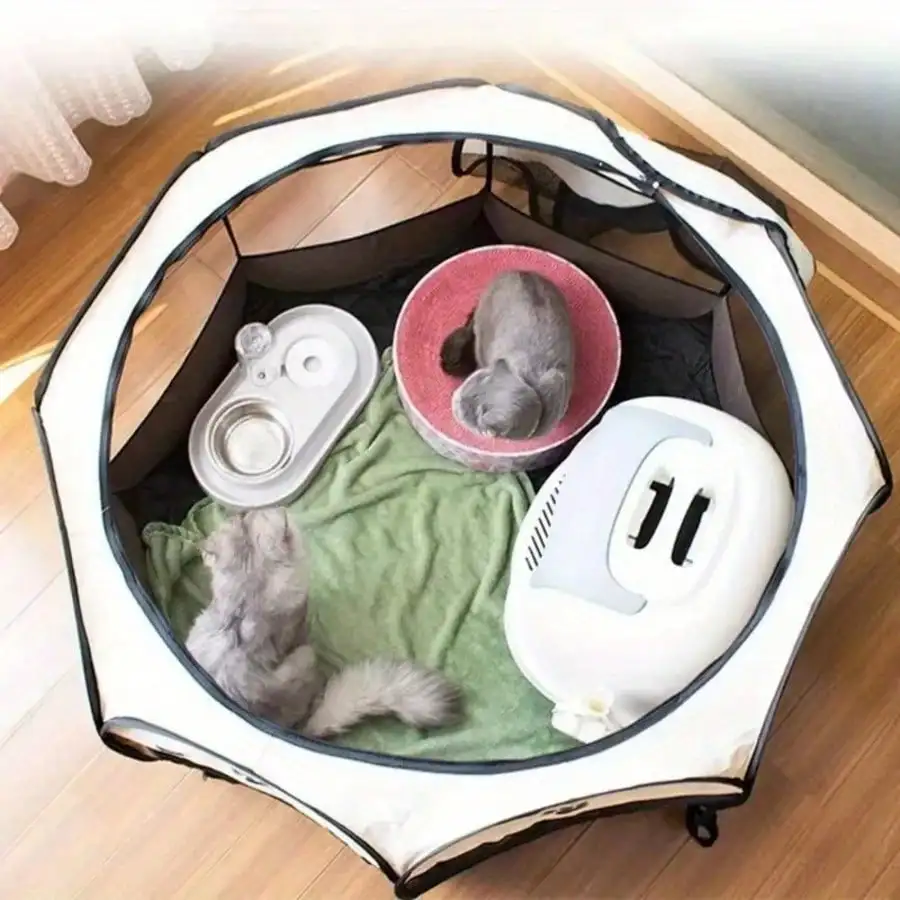 Cardboard Cat Scratcher House 2-In-1 With Interactive Ball, Durable Cat Lounge Rest Bed, Grinding Toy For Kittens & Adult Cats, Indoor Multi-Functional Cat Furniture