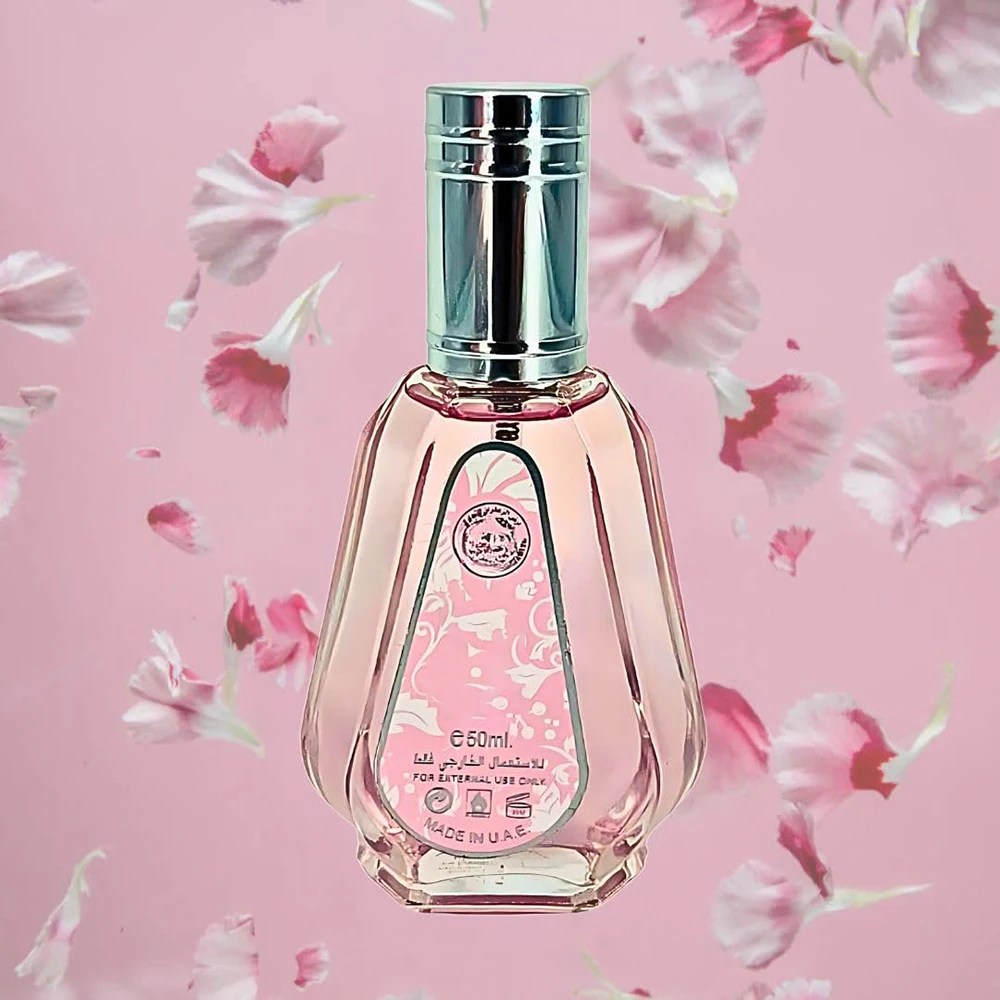 Shams Al Emarat Khususi Pink Blush Perfume Set 100ml+50ml Eau De Parfum For Women Oriental Floral Sweet Long‑Lasting Fragrance Gift Set