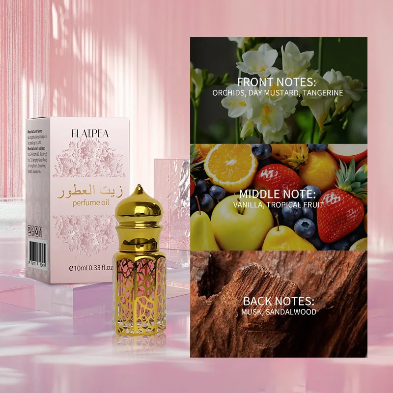 10ml Arabic Pheromone Oil - Subtle Fragrance Essential Oil Refreshing Long Lasting Fragrance Ideal for Daily Use Fragrance Container Perfume Oil Bottle