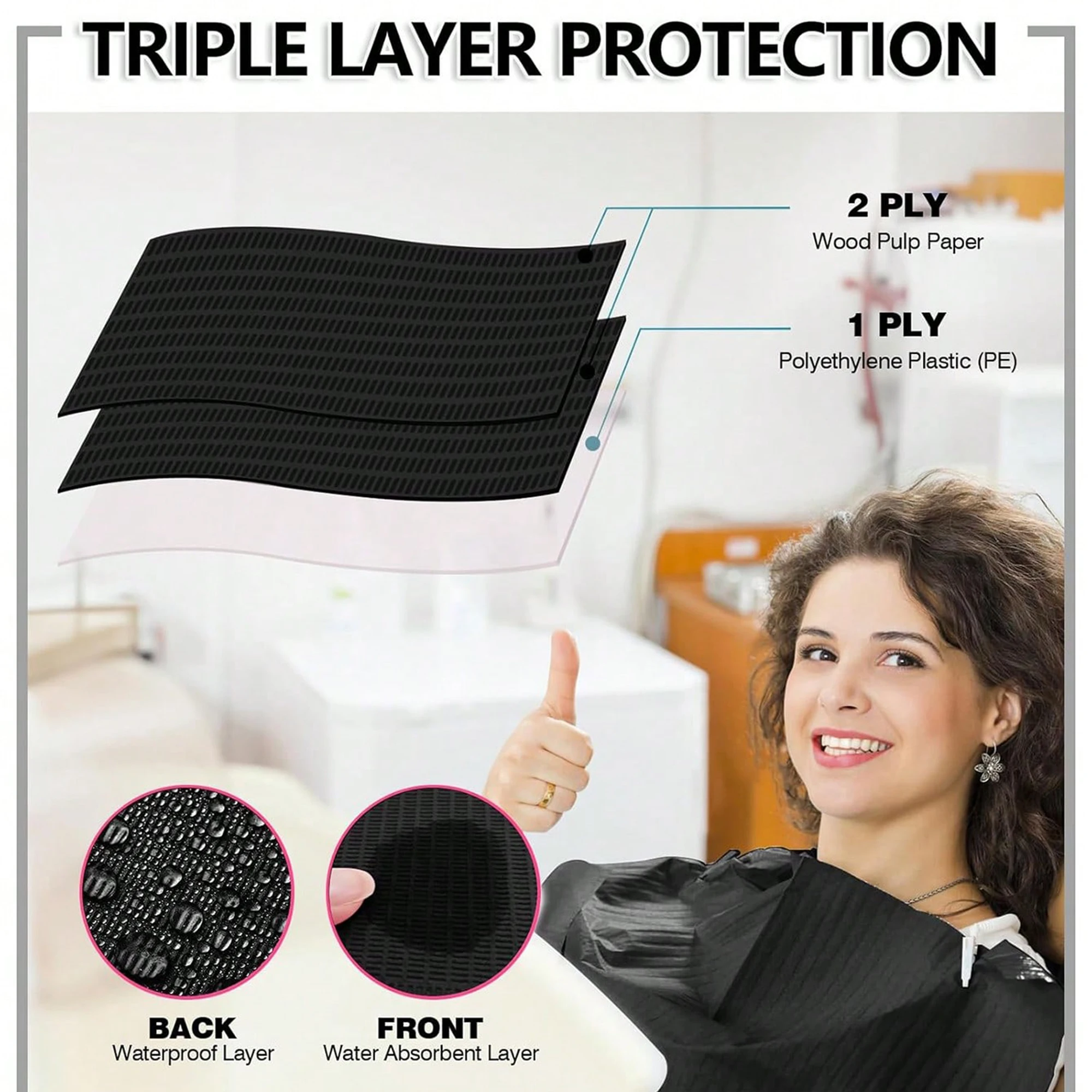 25pc Nail Cleaning Table Mats Disposable Nail Art Mat Waterproof Tablecloth for Manicures Pedicures Paper Sheets Nail Tools Tablecloth Cleaning Pad