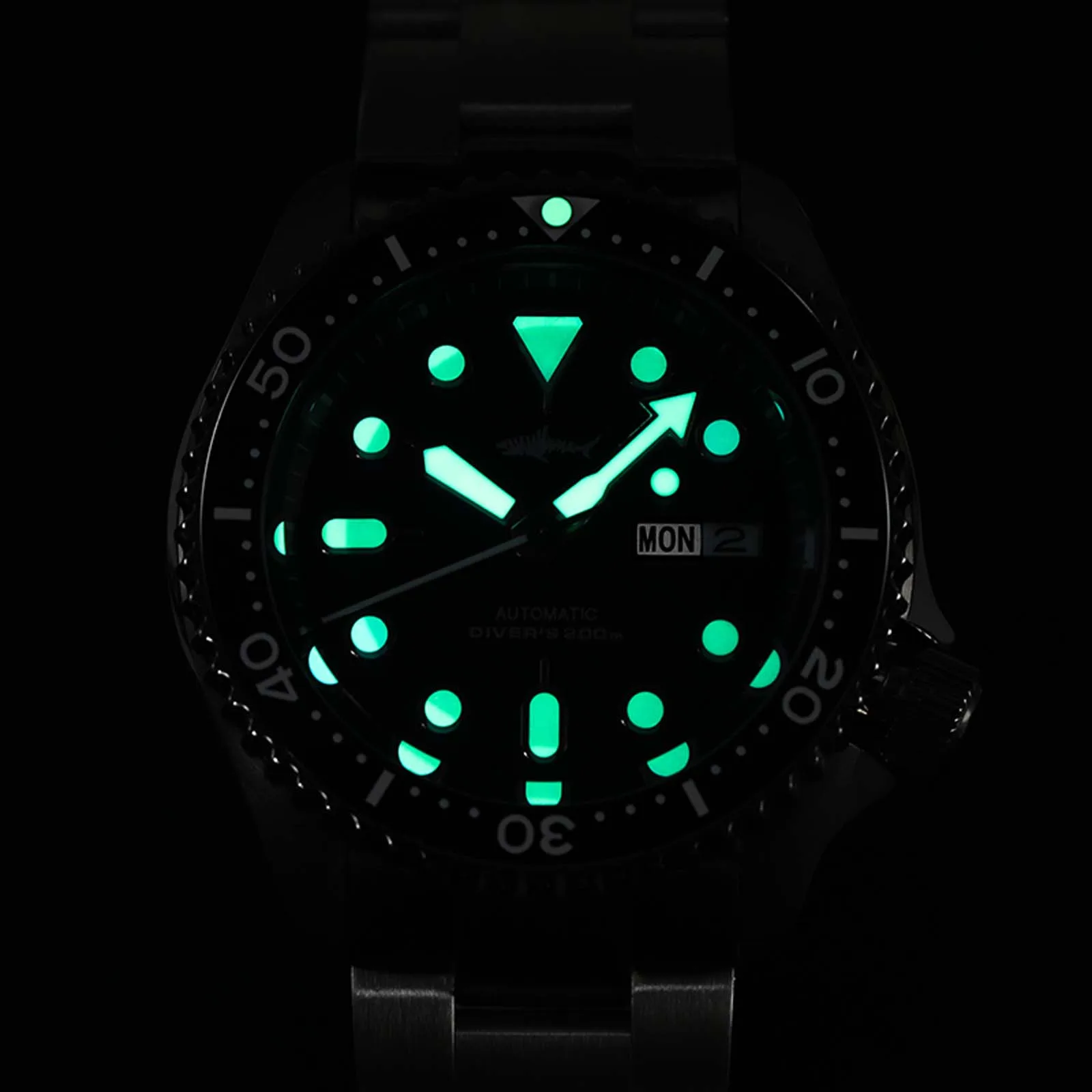 Heimdallr SKX007 Diver Watch NH36 Automatic Mechanical Watches Ceramic Bezel Sapphire 200m Waterproof 41mm Heimdallr relojes