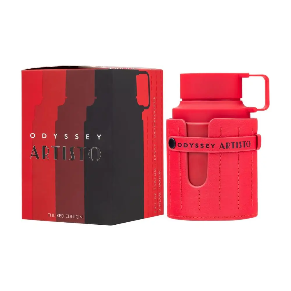 Armaf Odyssey Men Perfume Combo Set, Eau De Montagne Mountain Edition + Artisto the Red Edition Eau De Parfum 100ml, Long Lasting Arabic Luxury Scent for Gift & Daily Wear