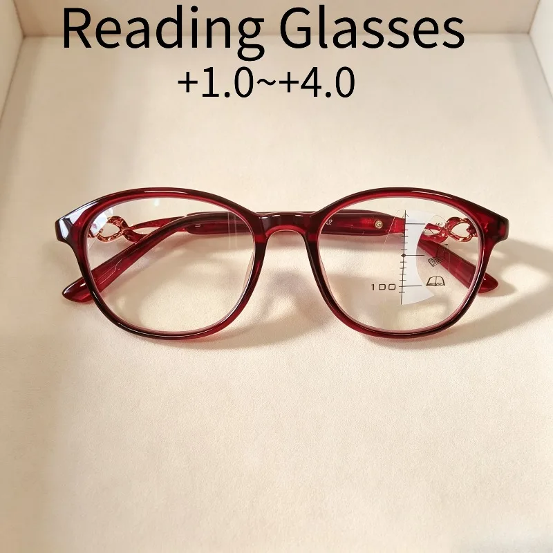 2PCS Hollow Lettering Reading Glasses, Light and Not Easy to Press the Bridge of the Nose, Reading for a Long Time Is Not Easy to Get Dizzy, Christmas and Halloween Gifts.