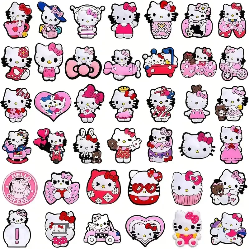 10/20 Mesuca Cute Cartoon Shoe Charms for Girls, Kawaii Clog Charms DIY Shoe Accessories for Kids, Colorful Shoe Decorations for Sandals Crocs Style Shoes Birthday Gift