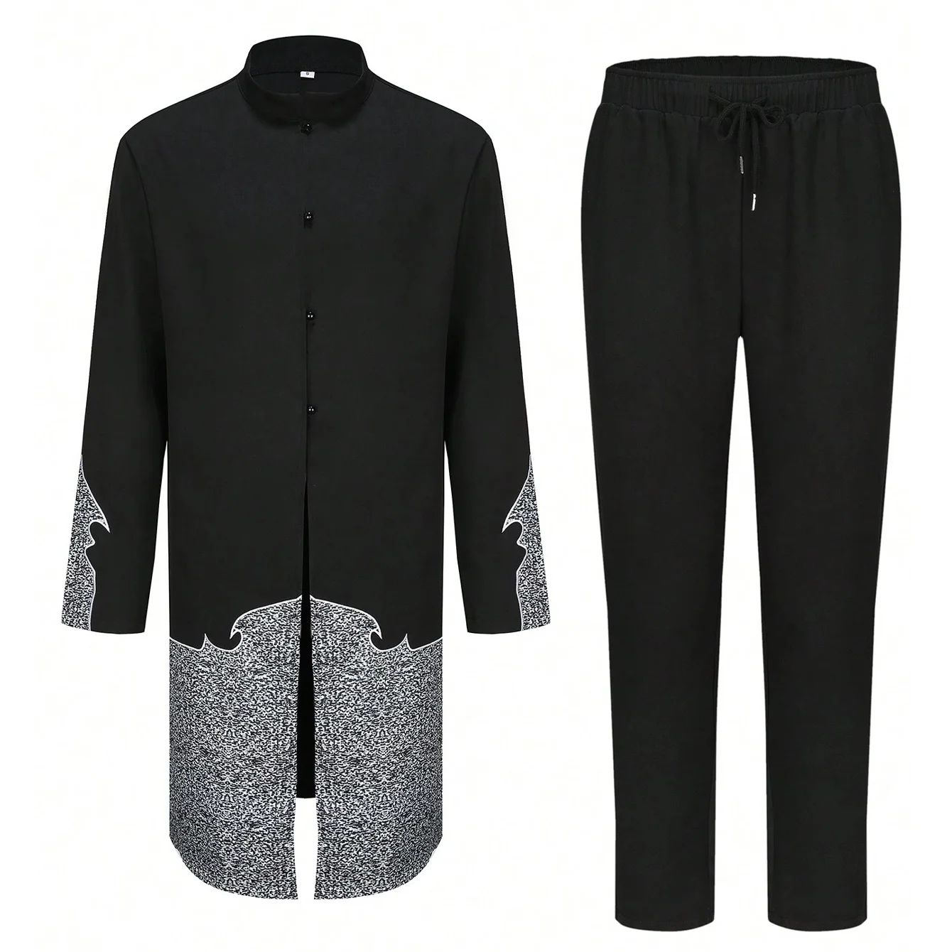 New 2Pc Luxury African Traditional Men's Clothing Elegant Full Suits Male Pant Sets To Dress Native Outfit Ethnic Dashiki Kaftan