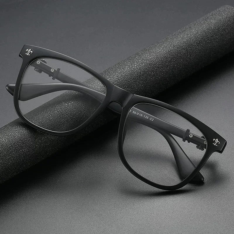 1pc Vintage Square Frame Glasses Men And Women, Non-Prescription Eyewear, Pssories,Hair Tools,Hair Items