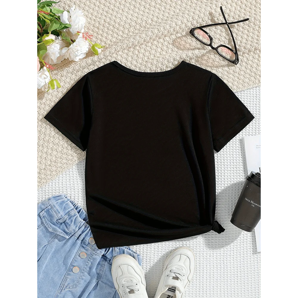 Plus Size Women Graphic T‑Shirt Floral Face Print Oversized Fit Short Sleeve Tee Casual Spring Summer Everyday Outfit Top