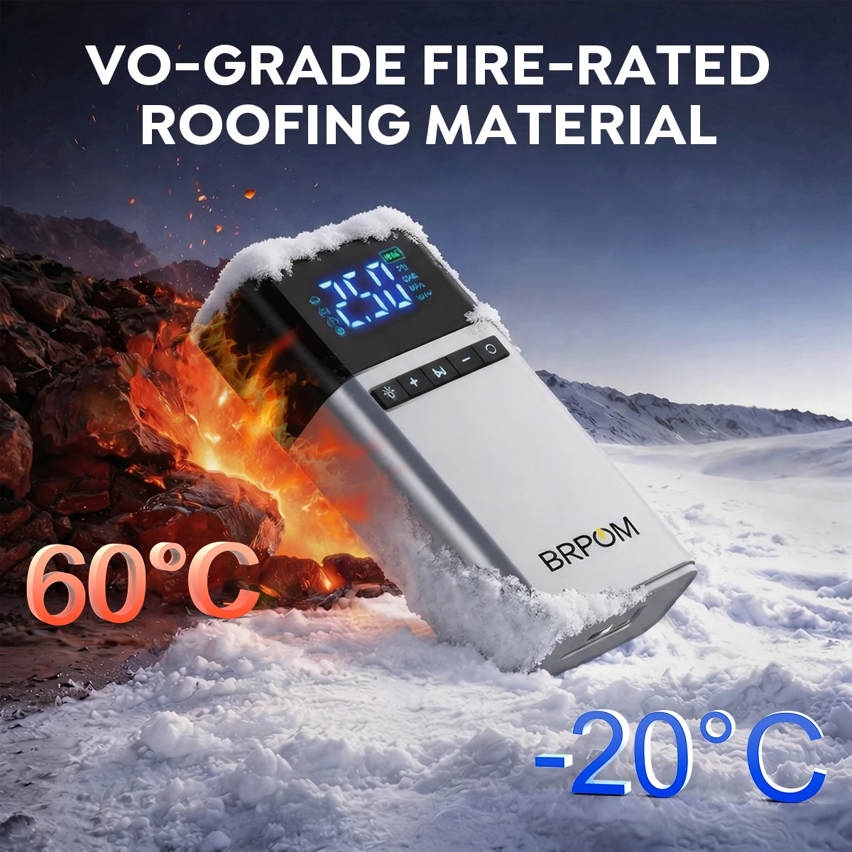 9500A Portable Car Charger, Jump Starter, Rechargeable Battery, Car Battery Launcher, Restoration Item Emergency Starter With Air Compressor Portable Car Battery Booster With 150PSI Auto-Stop Tire Inflator 10.0L Diesel